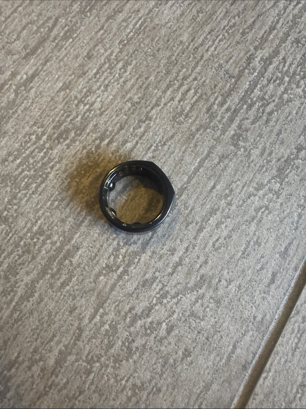 Oura Black Ceramic Smart Ring - Gloss Finish